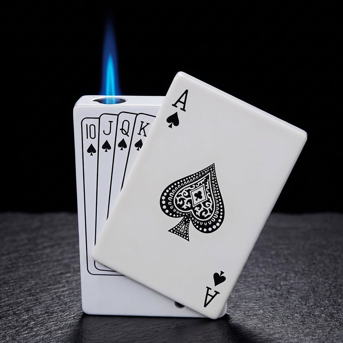 Ace of Spades Royal Flush Lighter