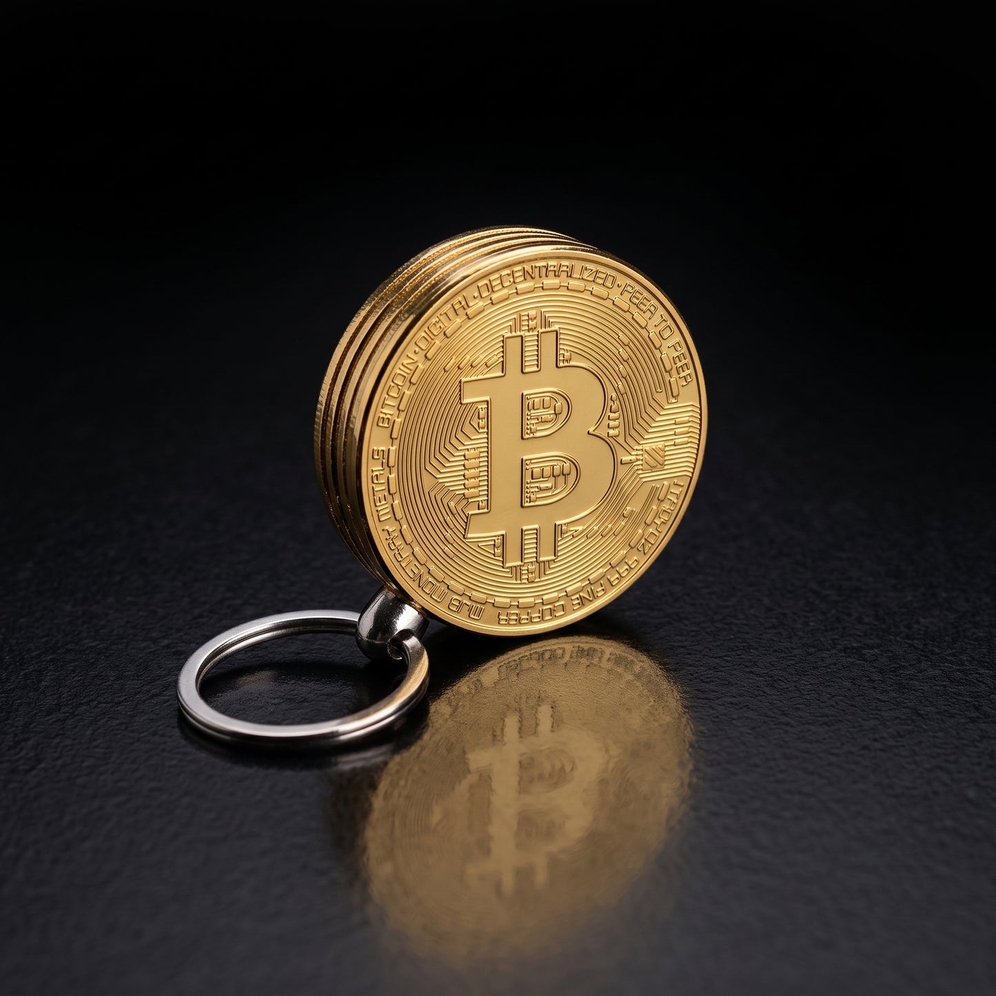 Bitcoin Lighter Keychain