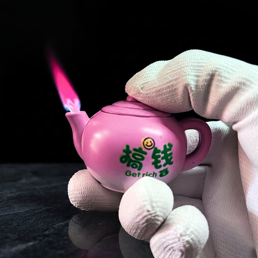 Pink Teapot Lighter