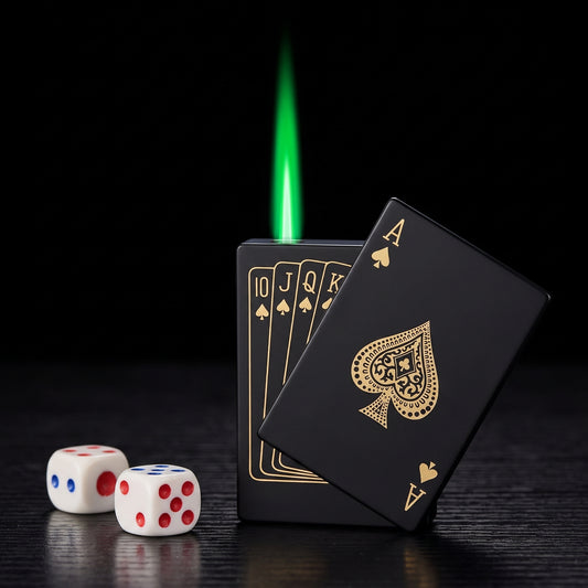 Ace of Spades Royal Flush Lighter