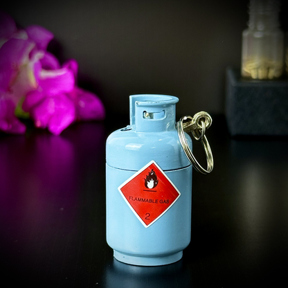 Mini Gas Tank Keychain Lighter