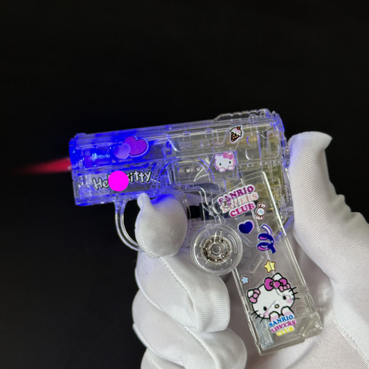 Hello Kitty Pistol Fidget Spinner Lighter