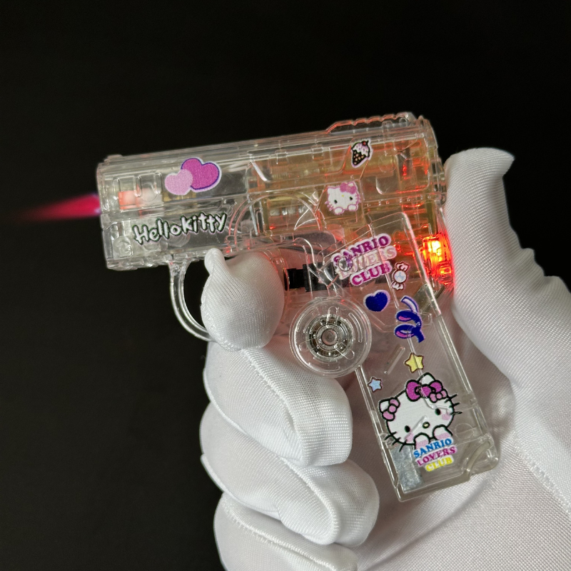 Hello Kitty Pistol Fidget Spinner Lighter